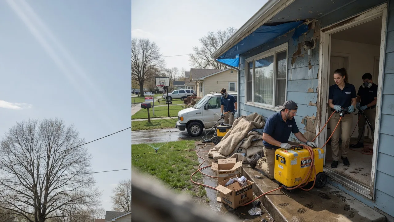 Basement Flood Cleanup in Cottonport, LA near me